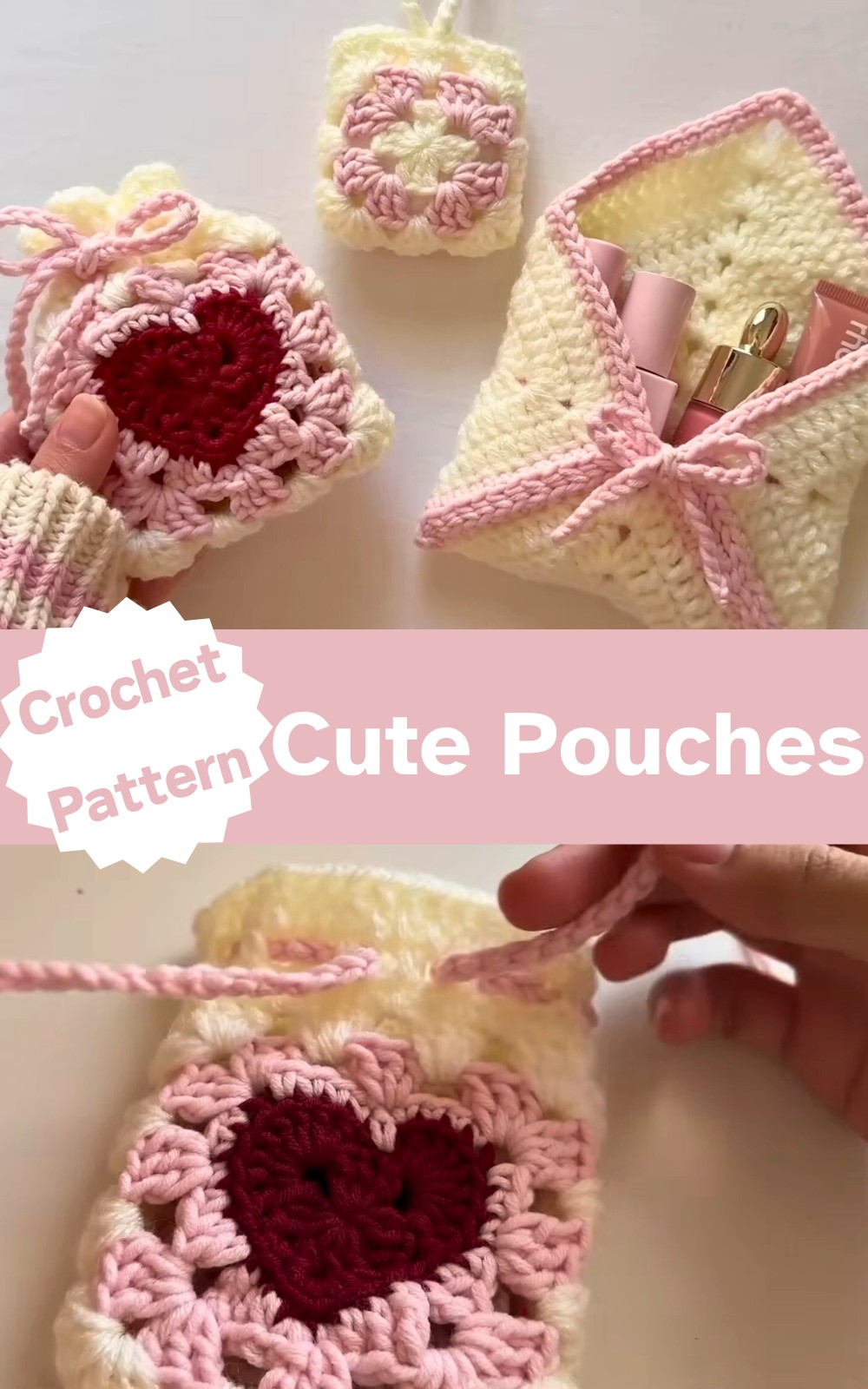 Crochet Cute Pouches