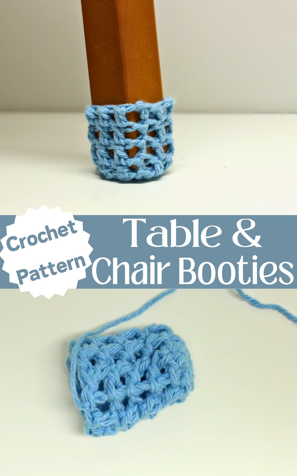 Crochet Table & Chair Booties