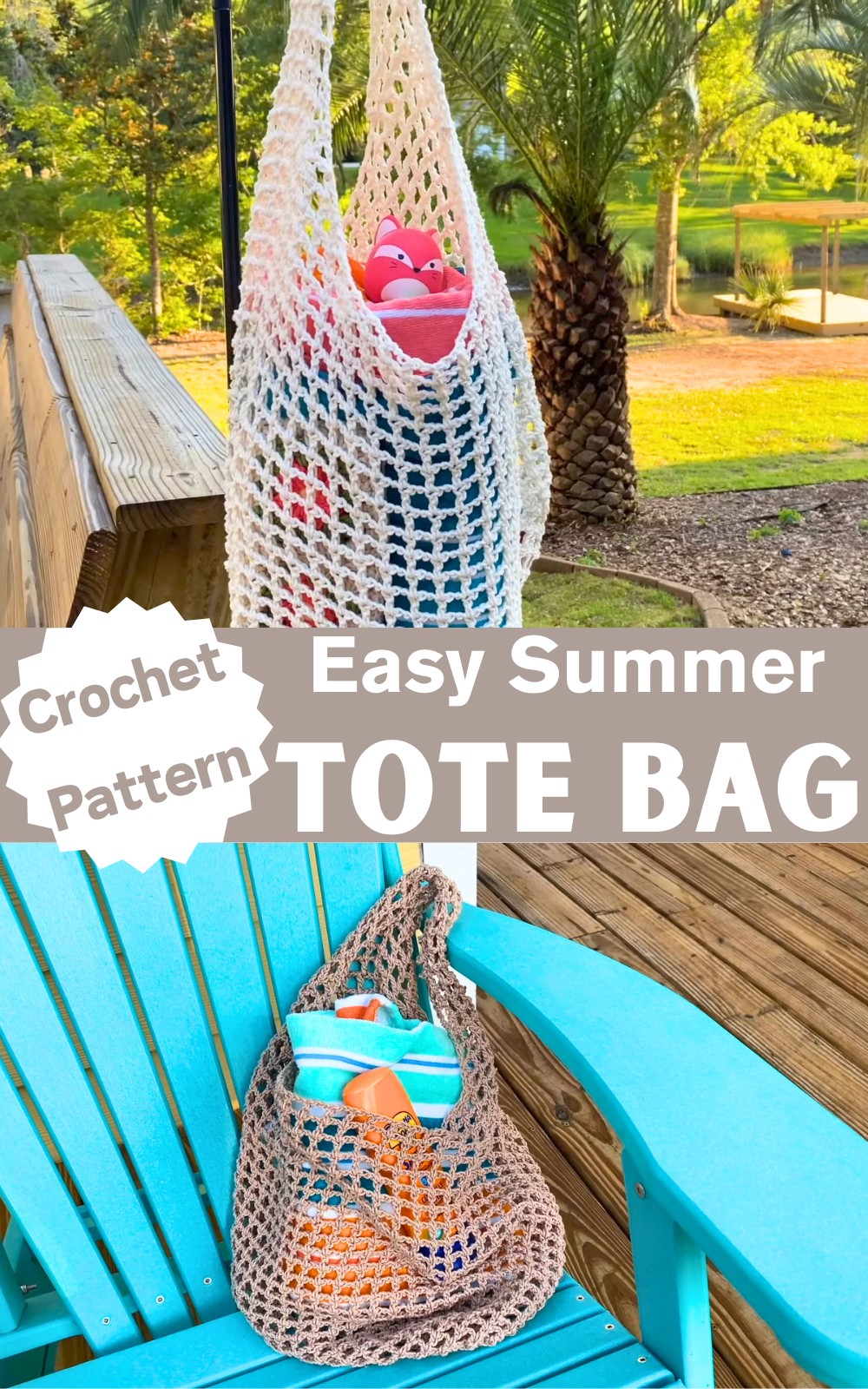 Crochet a Summer Tote Bag