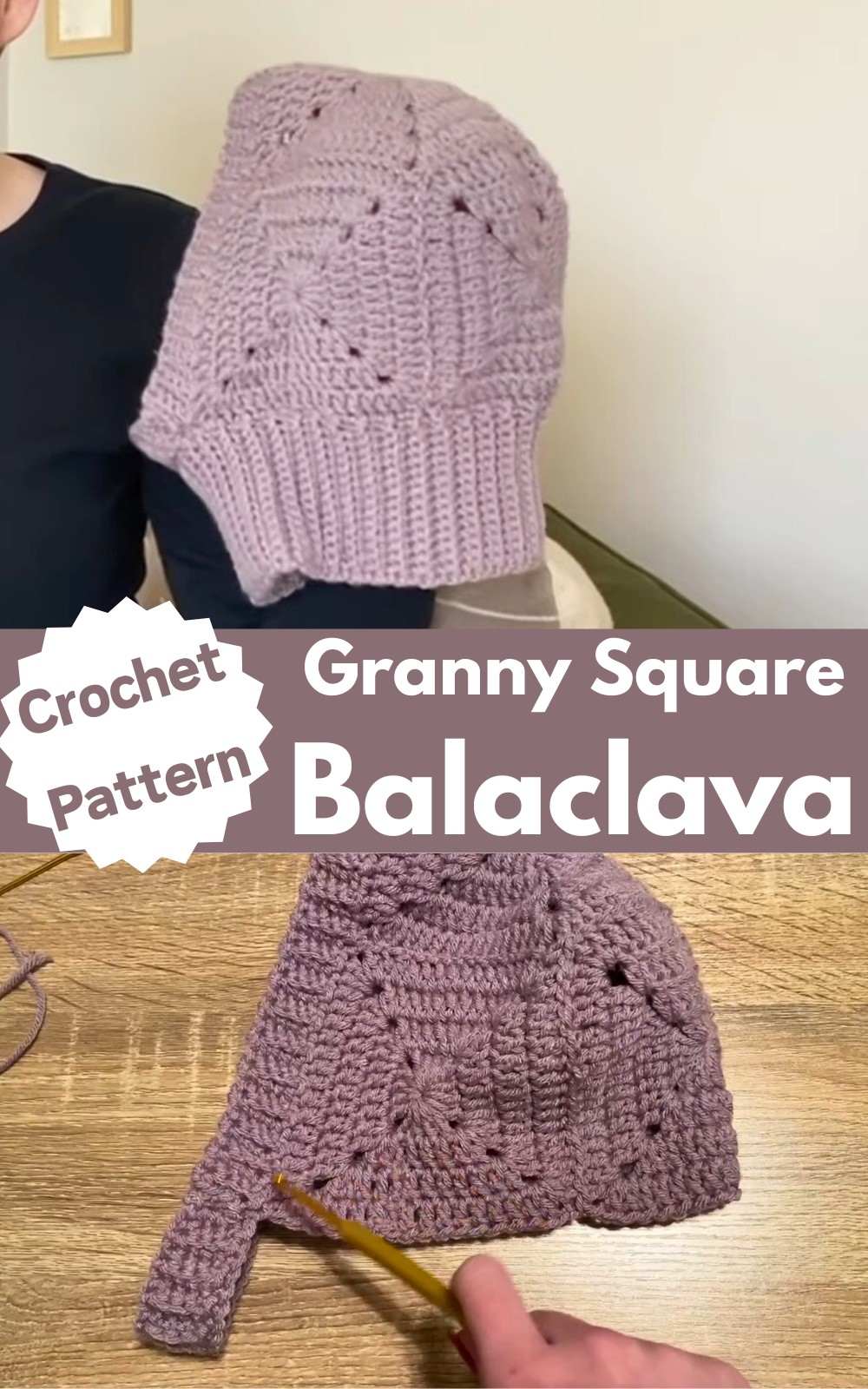 Granny Square Balaclava