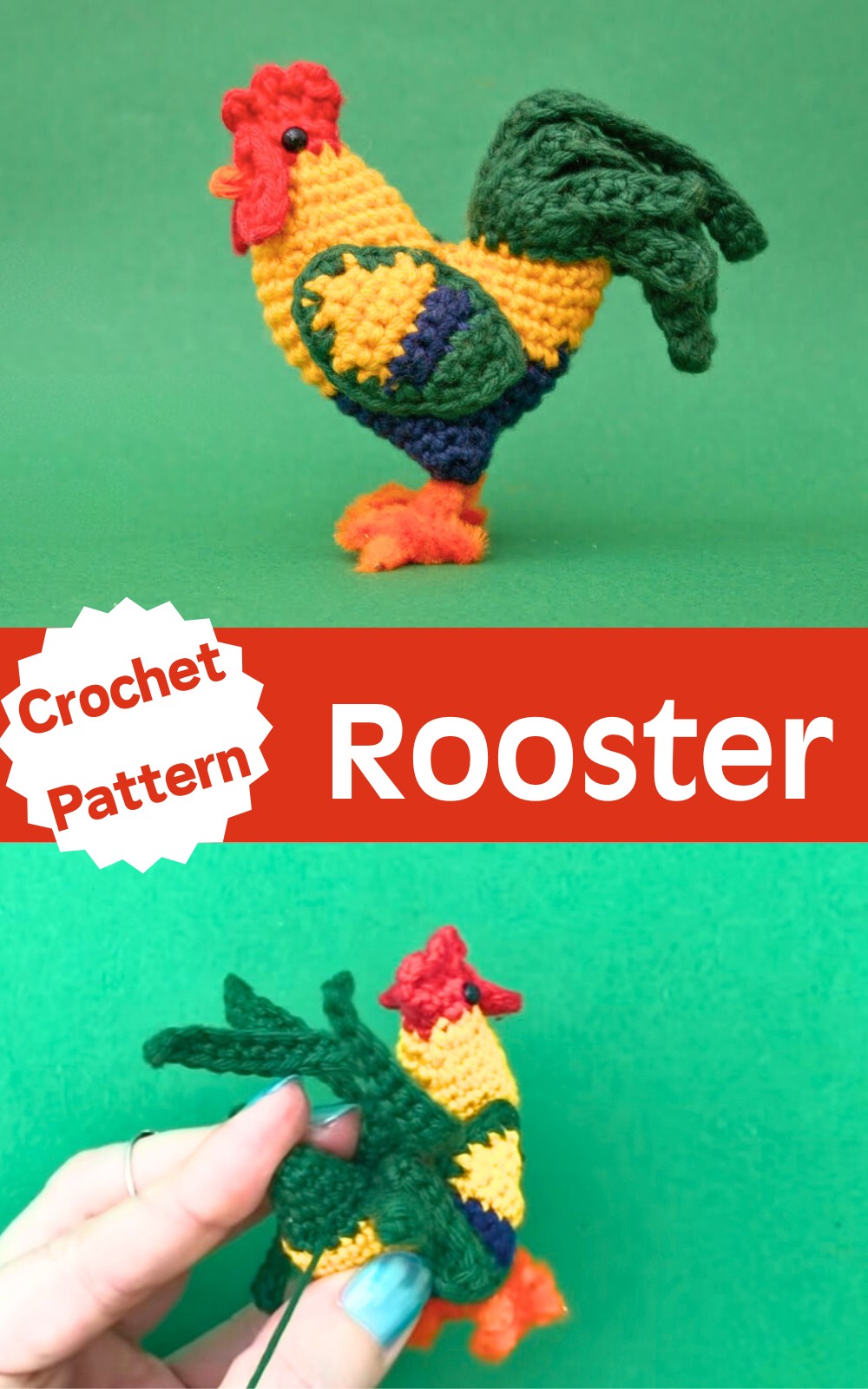 Rooster Amigurumi