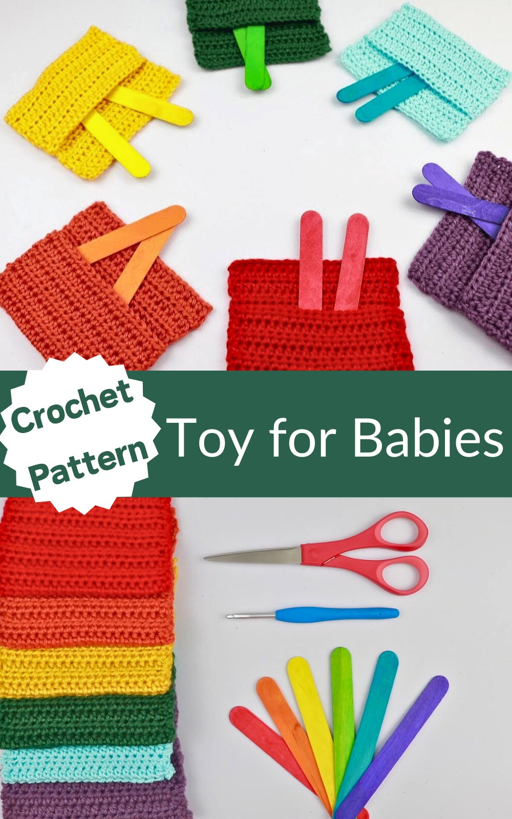 Unique Crochet Toy for Babies