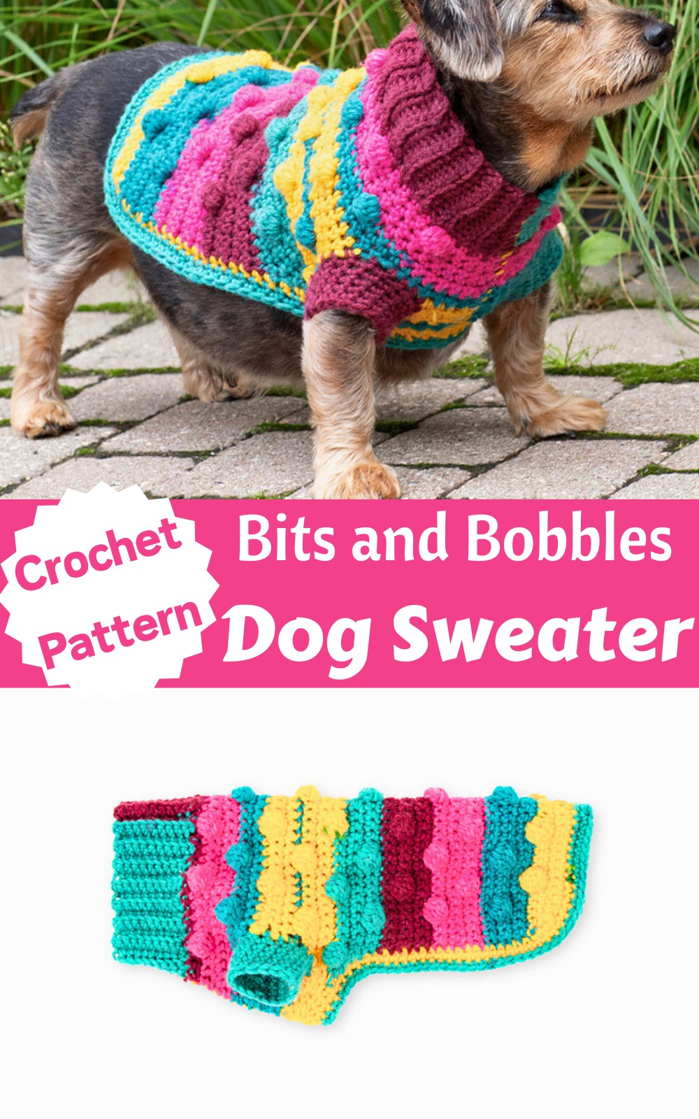 Bits and Bobbles Dog Sweater