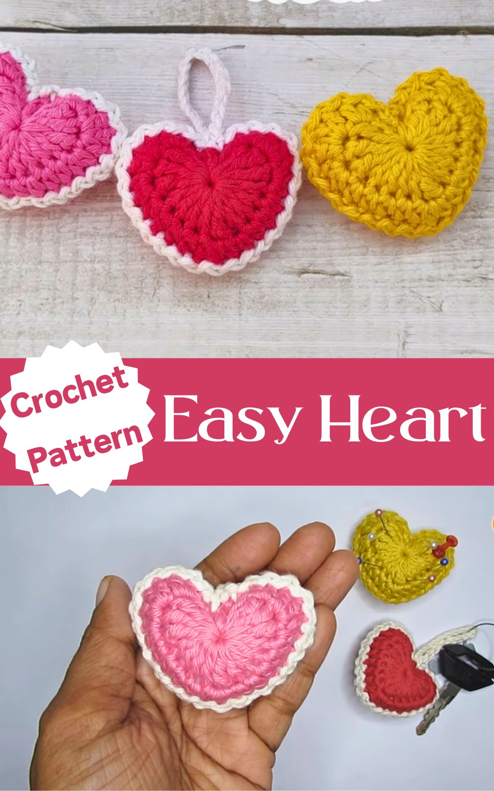 Crochet A Heart For Beginners