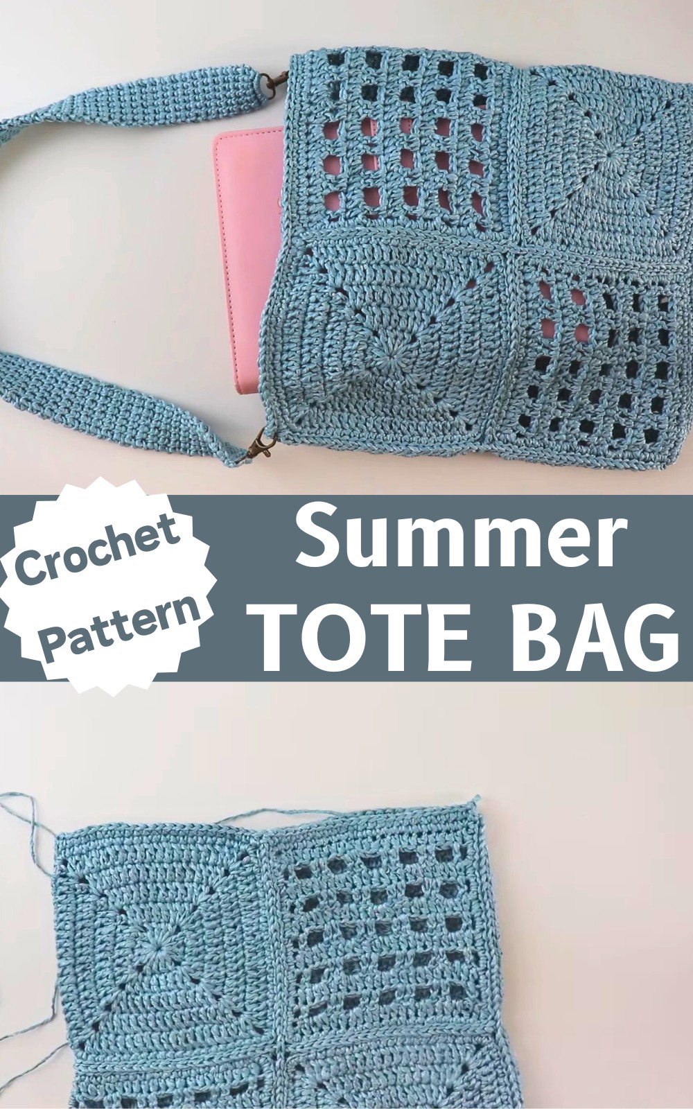 Crochet Summer Tote Bag