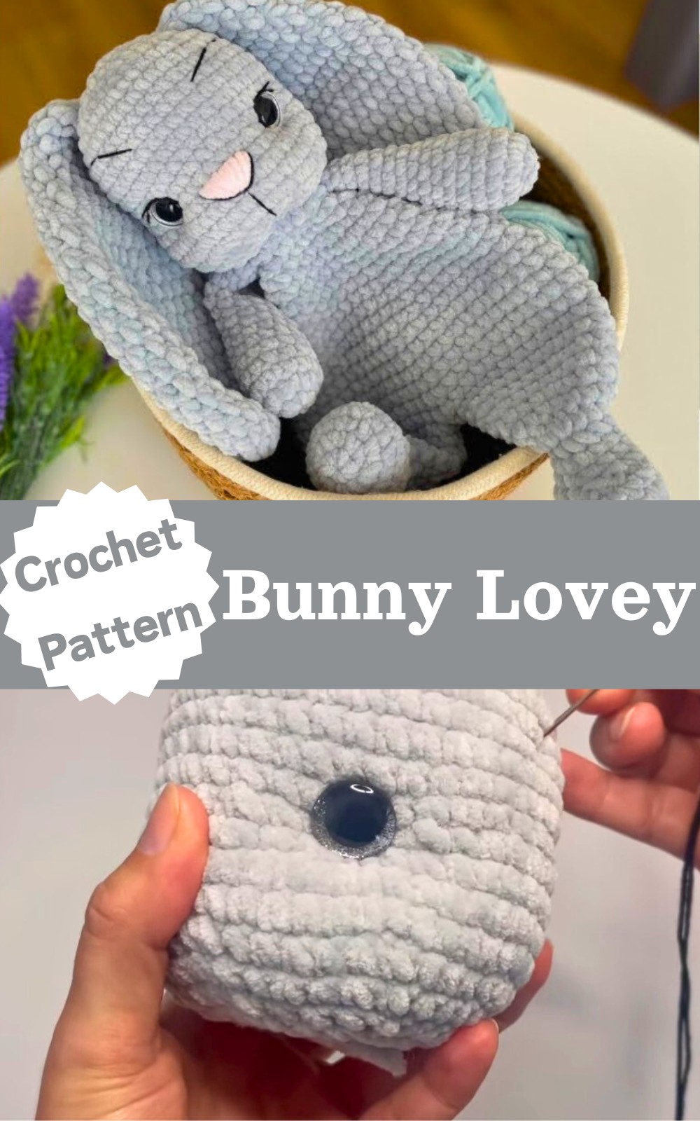 Crochet Bunny Lovey