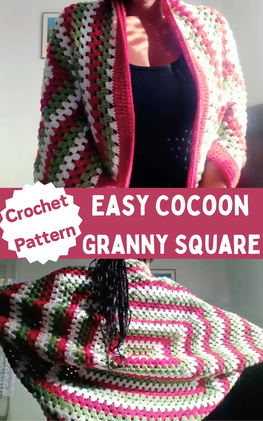 Crochet Cocoon Granny Square