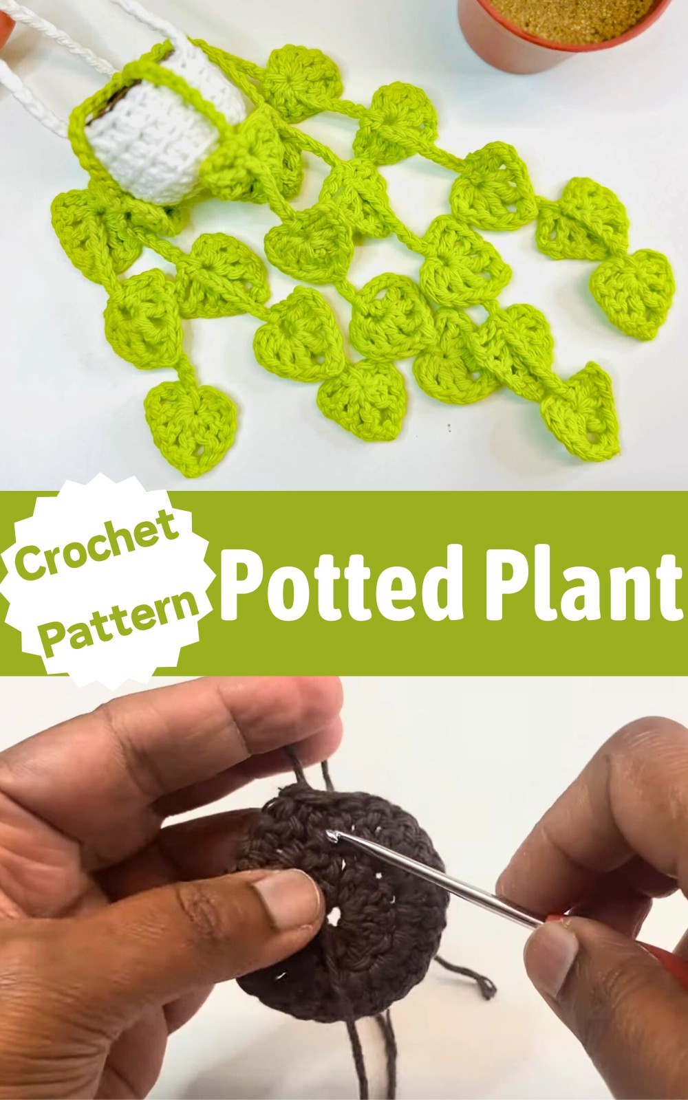 Crochet Potted Plant