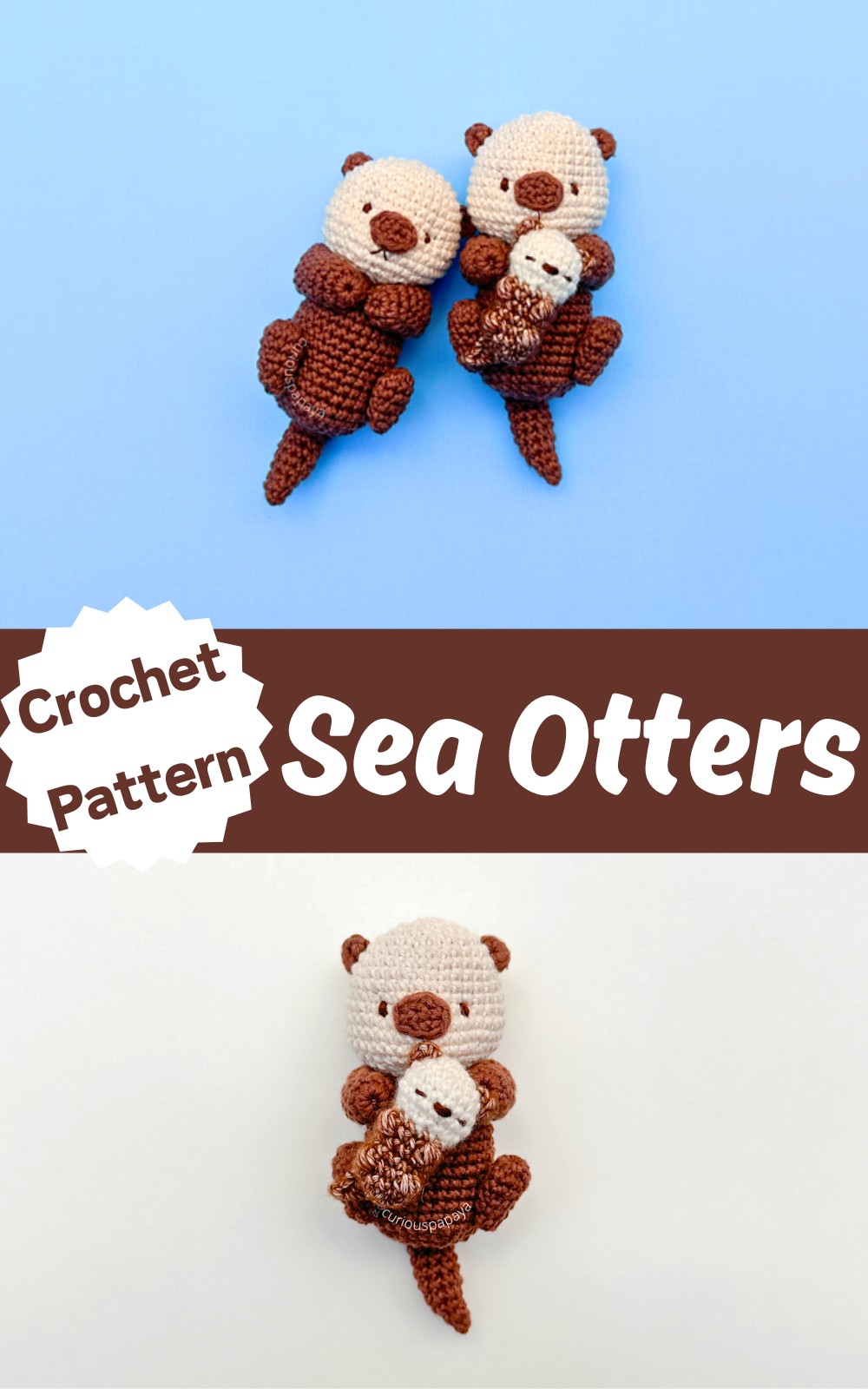 Crochet Sea Otters