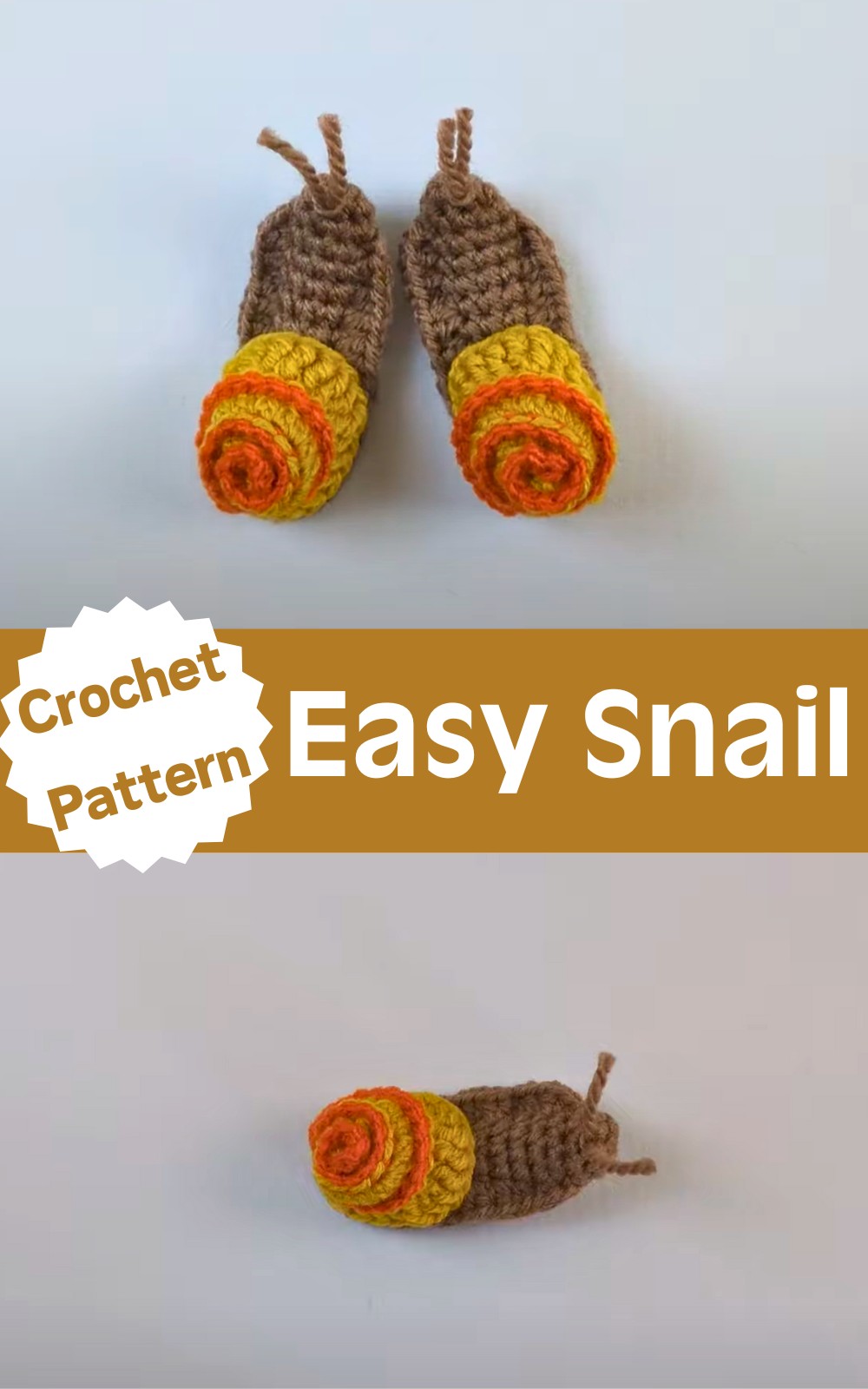 Crochet Snail Tutorial