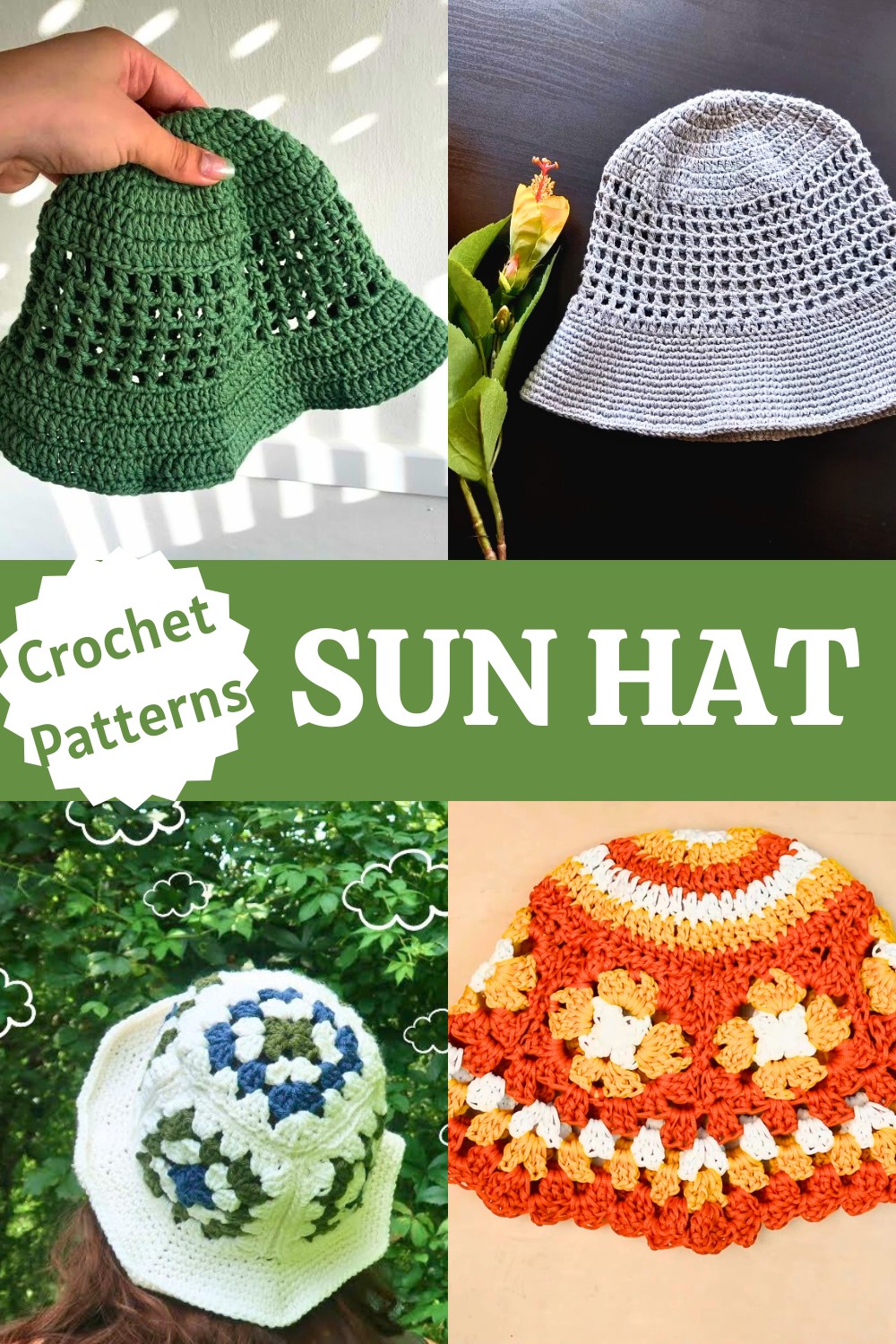 Crochet Summer Sun Hat