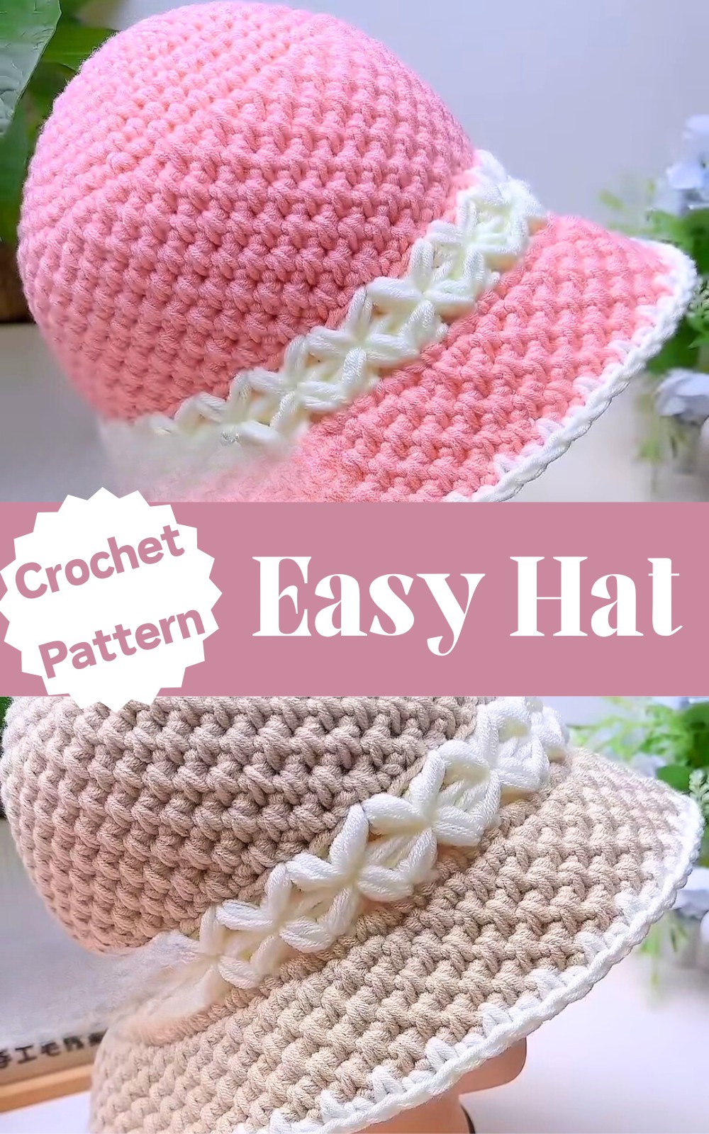 Easy Crochet A Hat