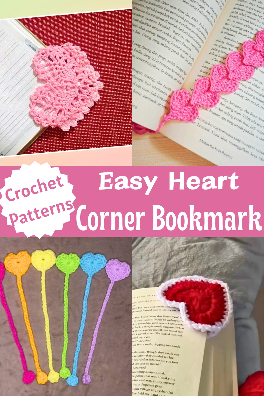 Heart Corner Bookmark