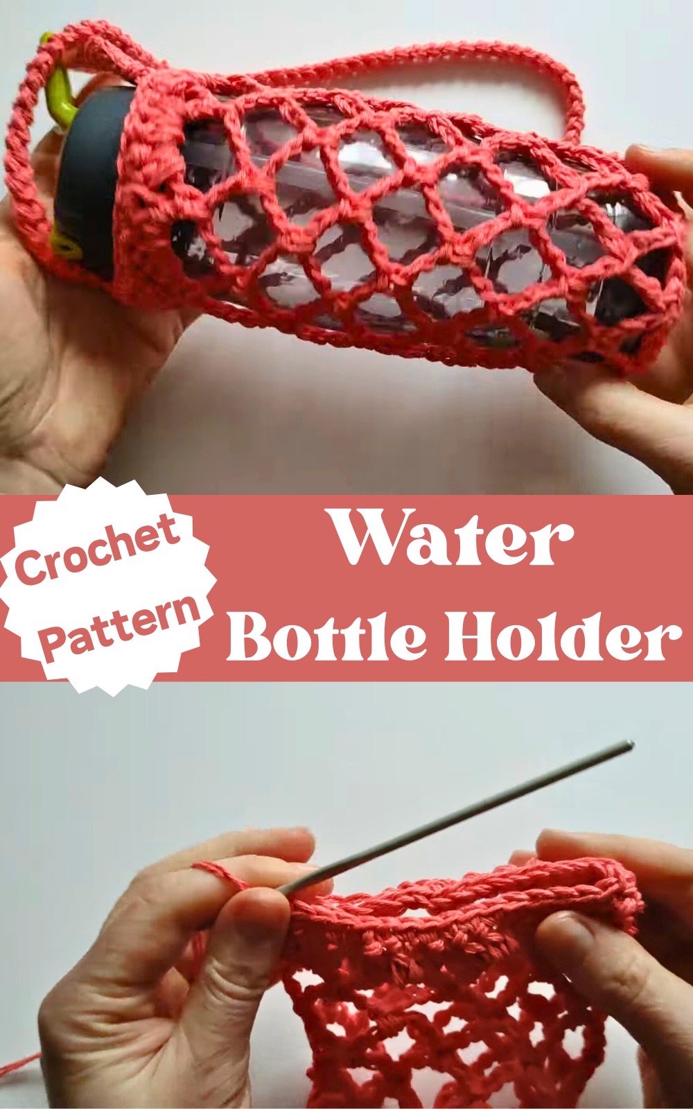 How to Crochet Water Bottle Holder