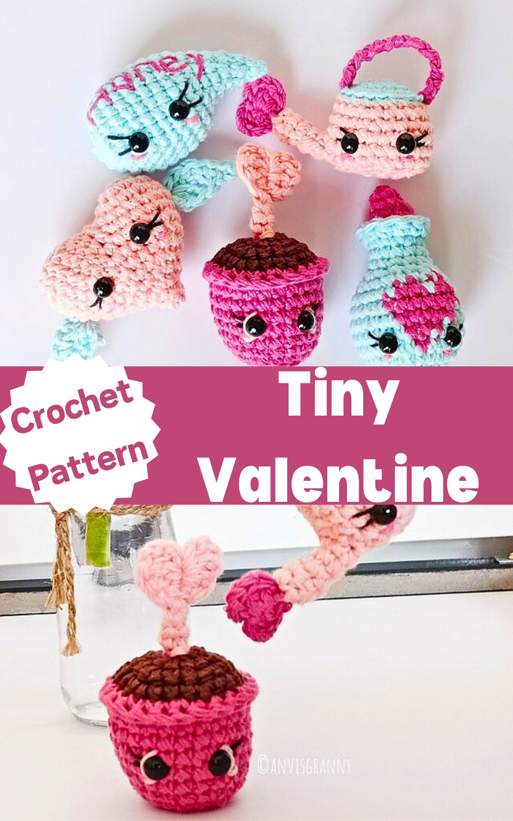 Tiny Valentine Amigurumi