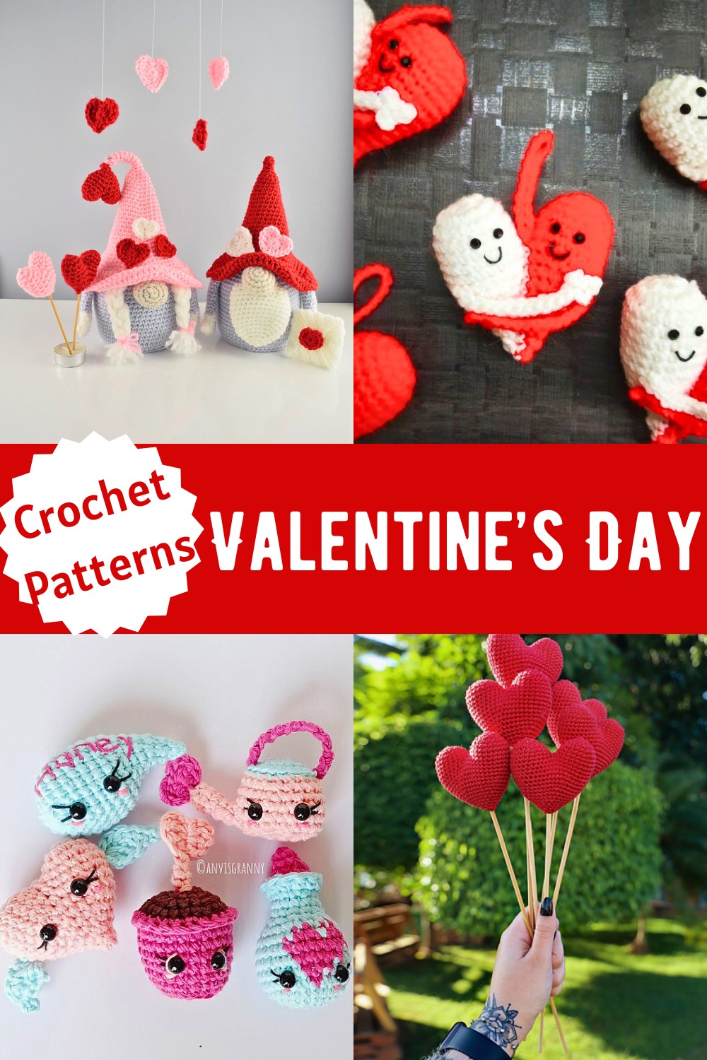 Valentine’s Day Creative Amigurumi