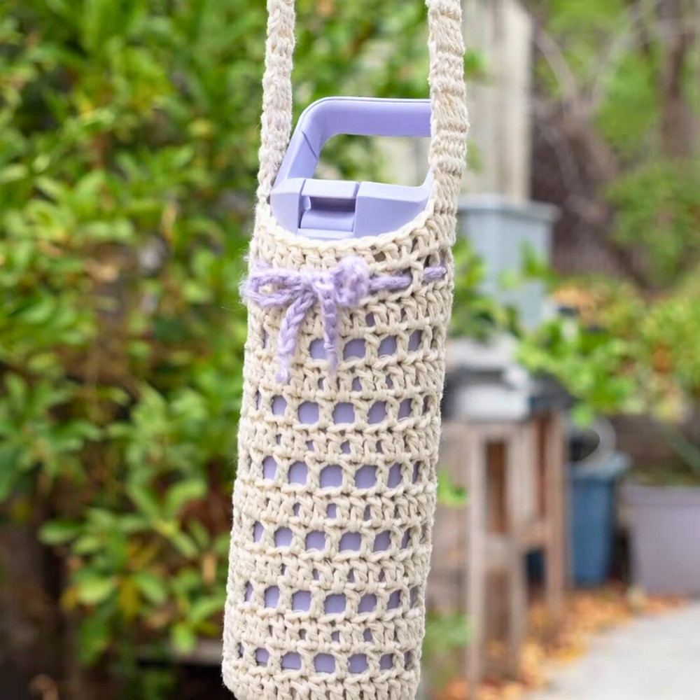 Crochet Water Bottle Holder