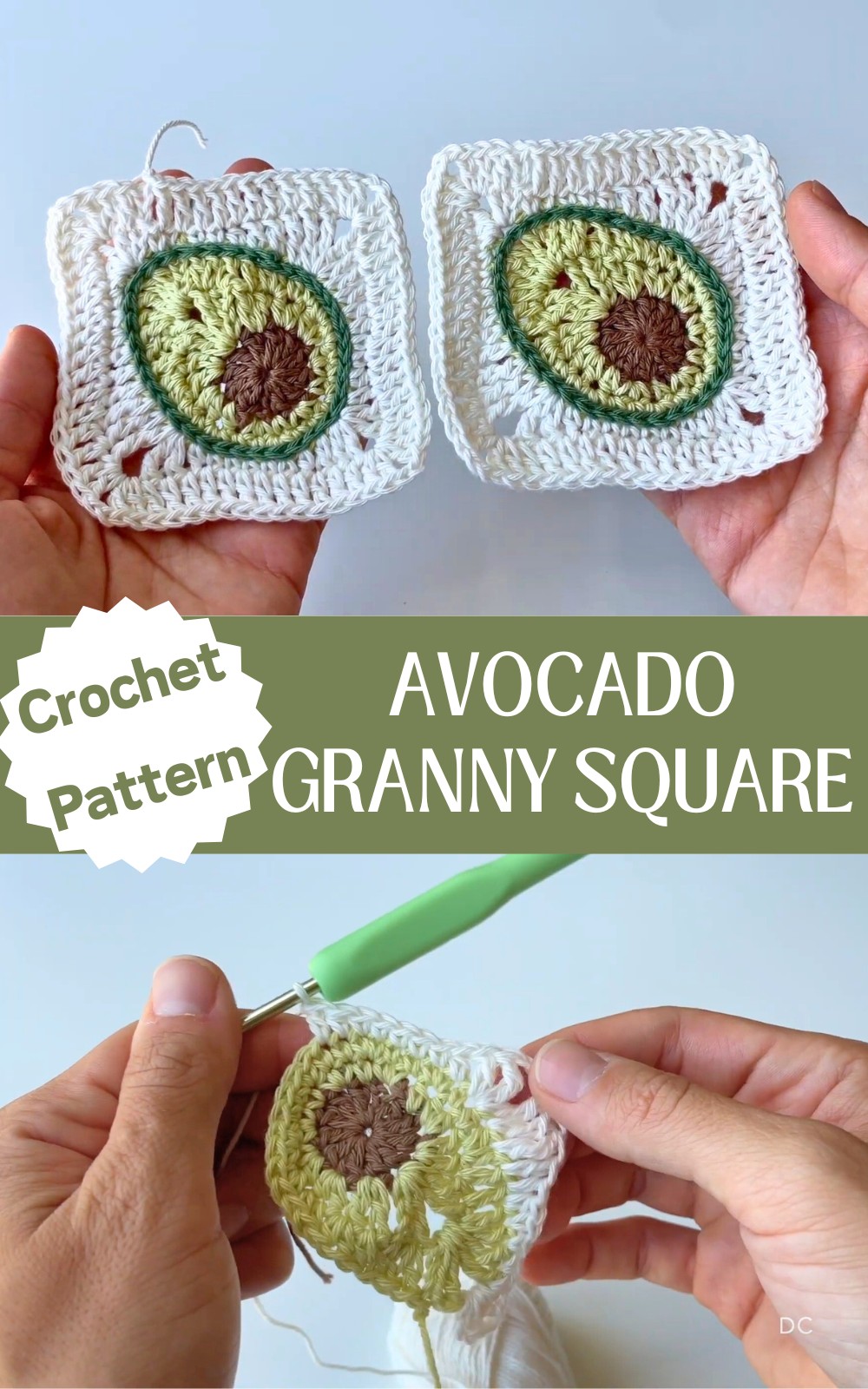 Avocado Granny Square