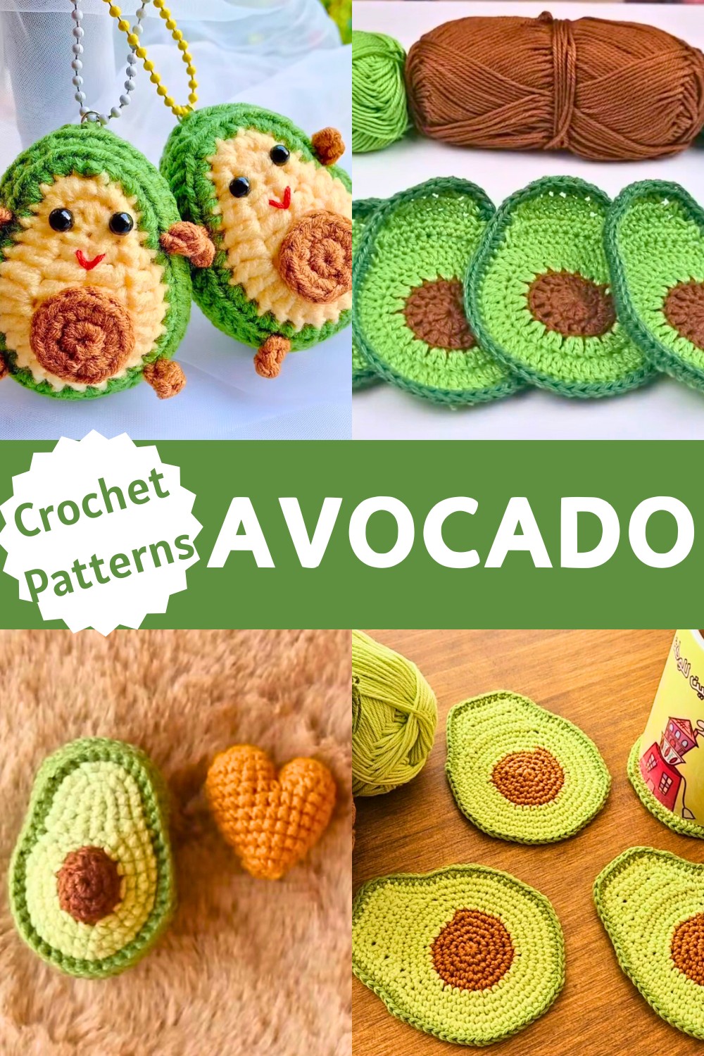 Crochet Avocado 