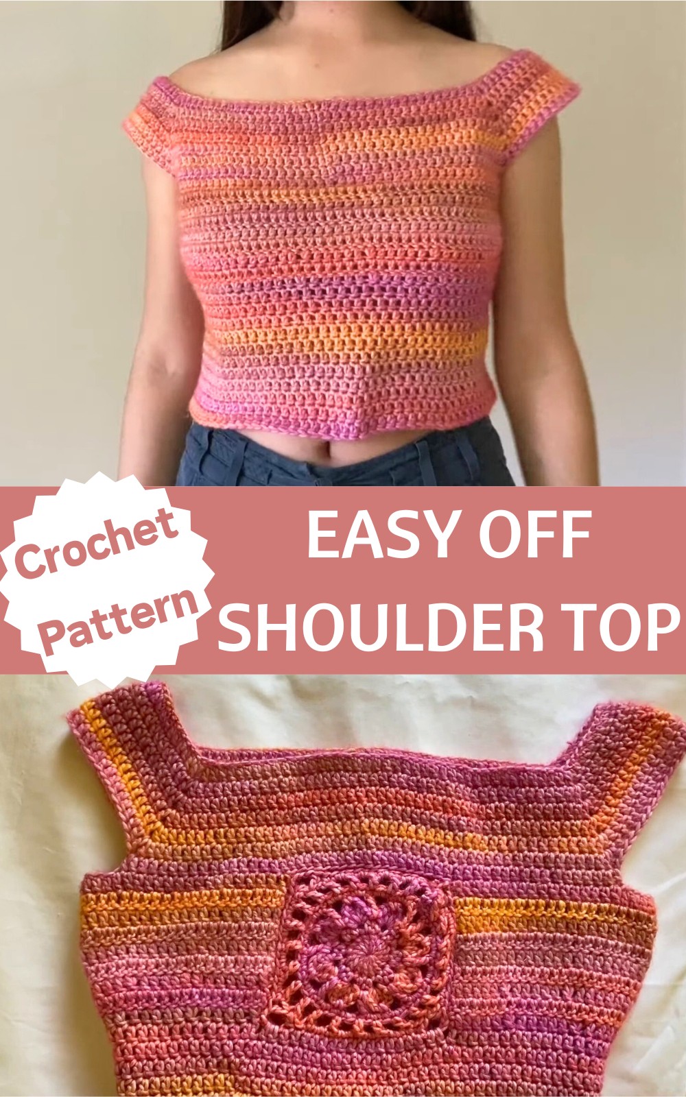 Crochet Off The Shoulder Pattern