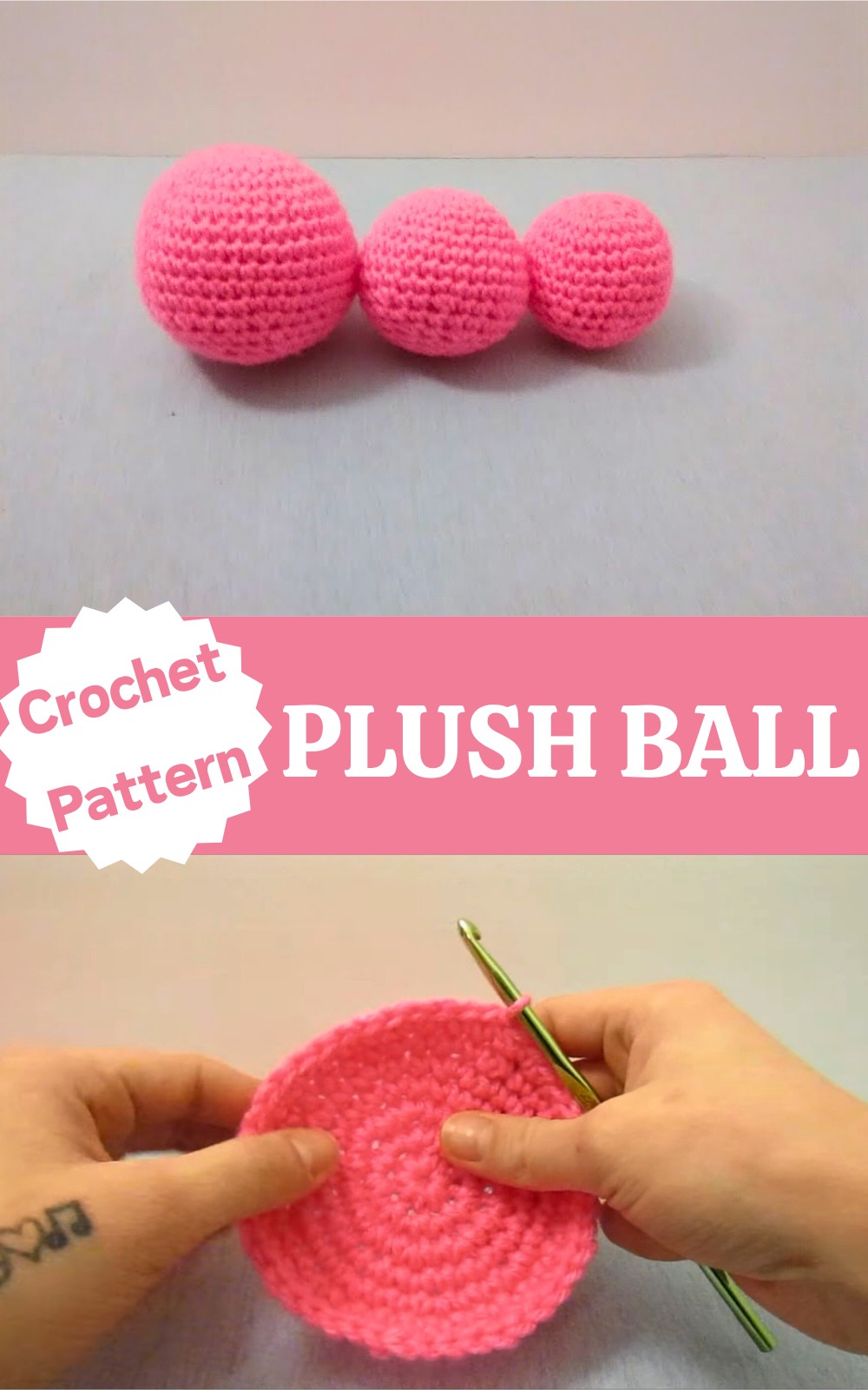 Crochet Plush Ball Tutorial