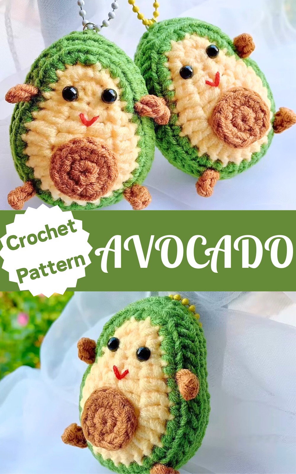 How To Crochet Avocado