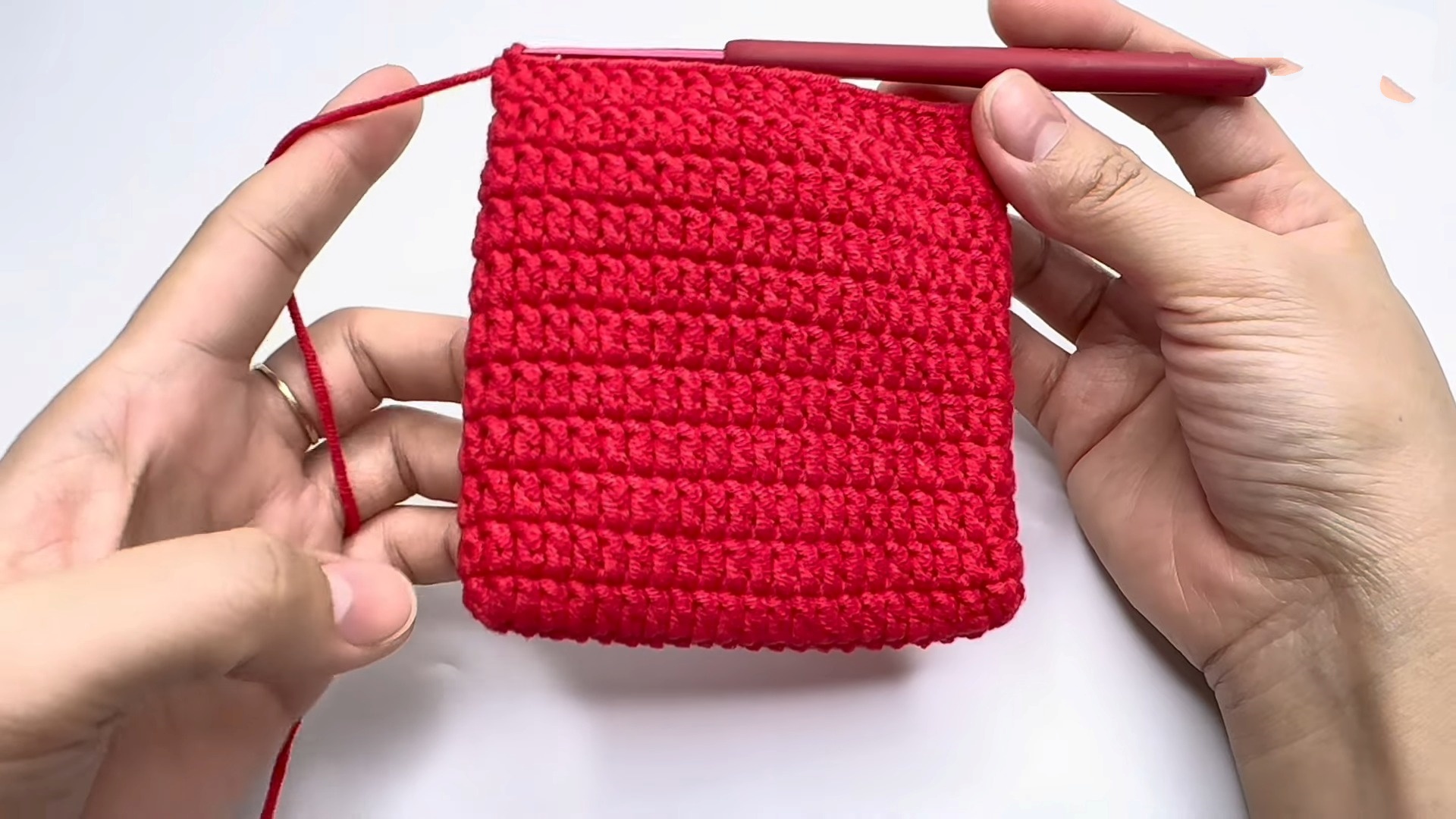 Beginner's Guide: Crochet Drawstring Bag - Step-by-Step