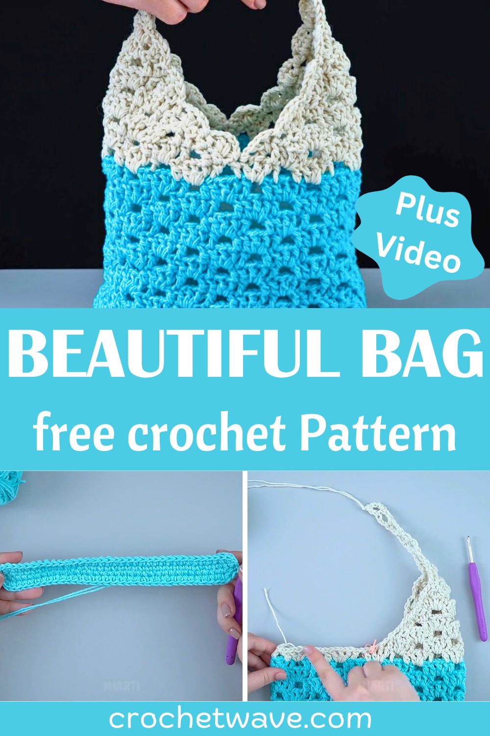 Beautiful Crochet Bag - Step-by-Step Guide