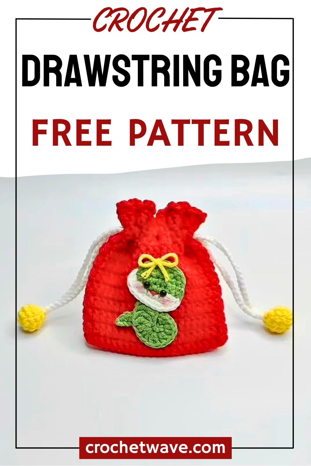 Beginner's Guide: Crochet Drawstring Bag - Step-by-Step
