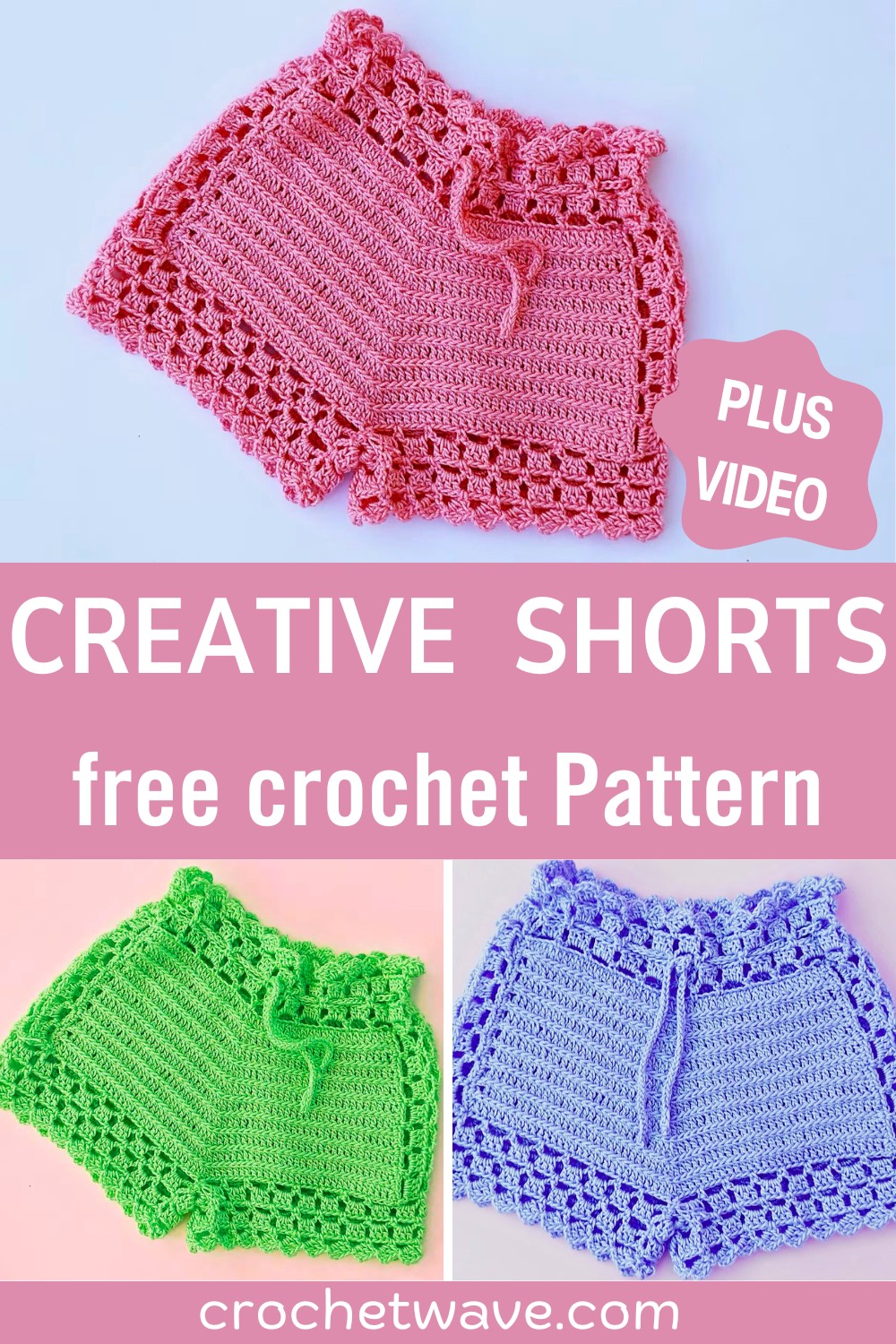 Creating Crochet Shorts Pattern