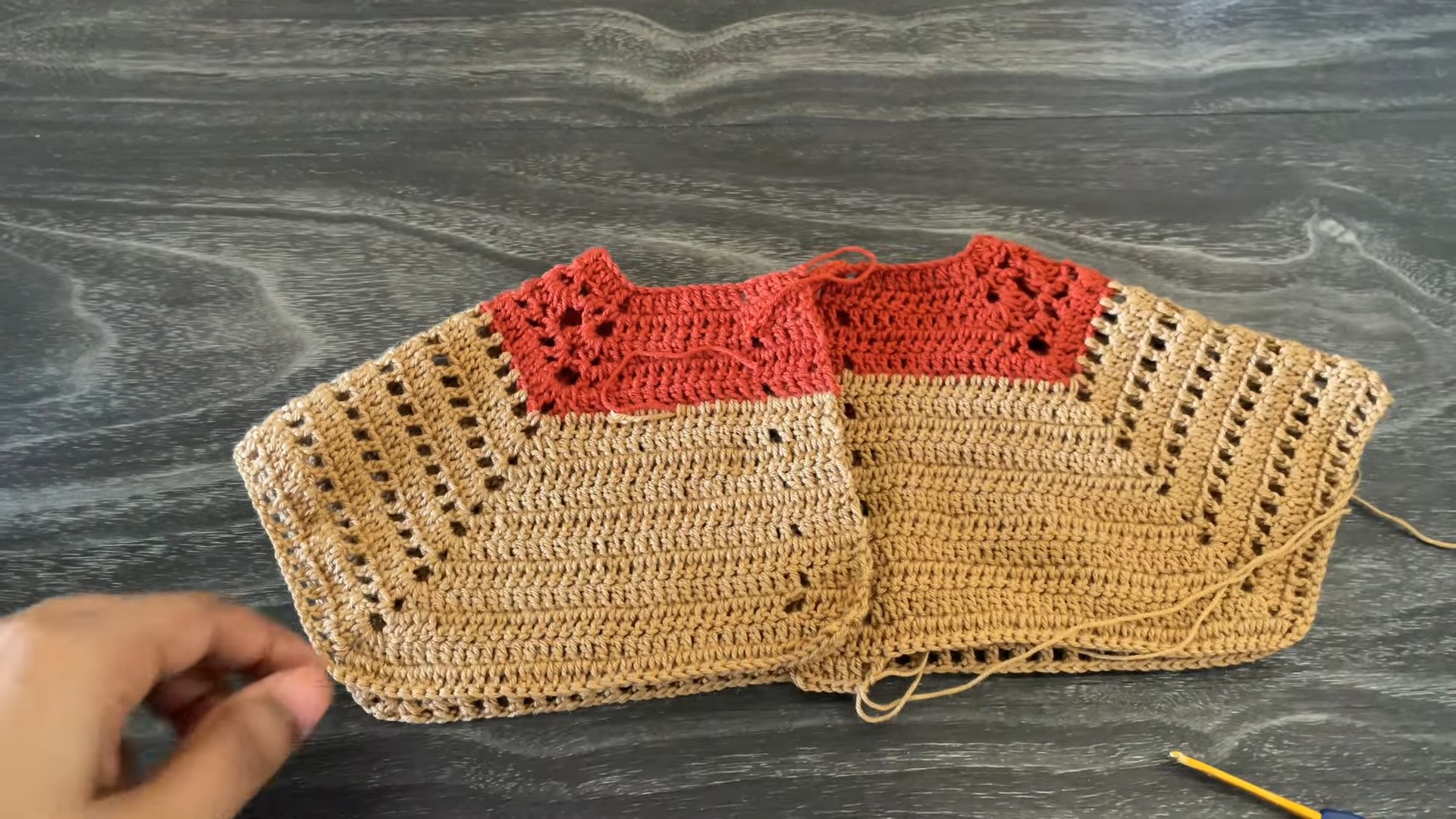 Crochet Yoke Dress for a 6-Year-Old Girl Step-by-Step Guide