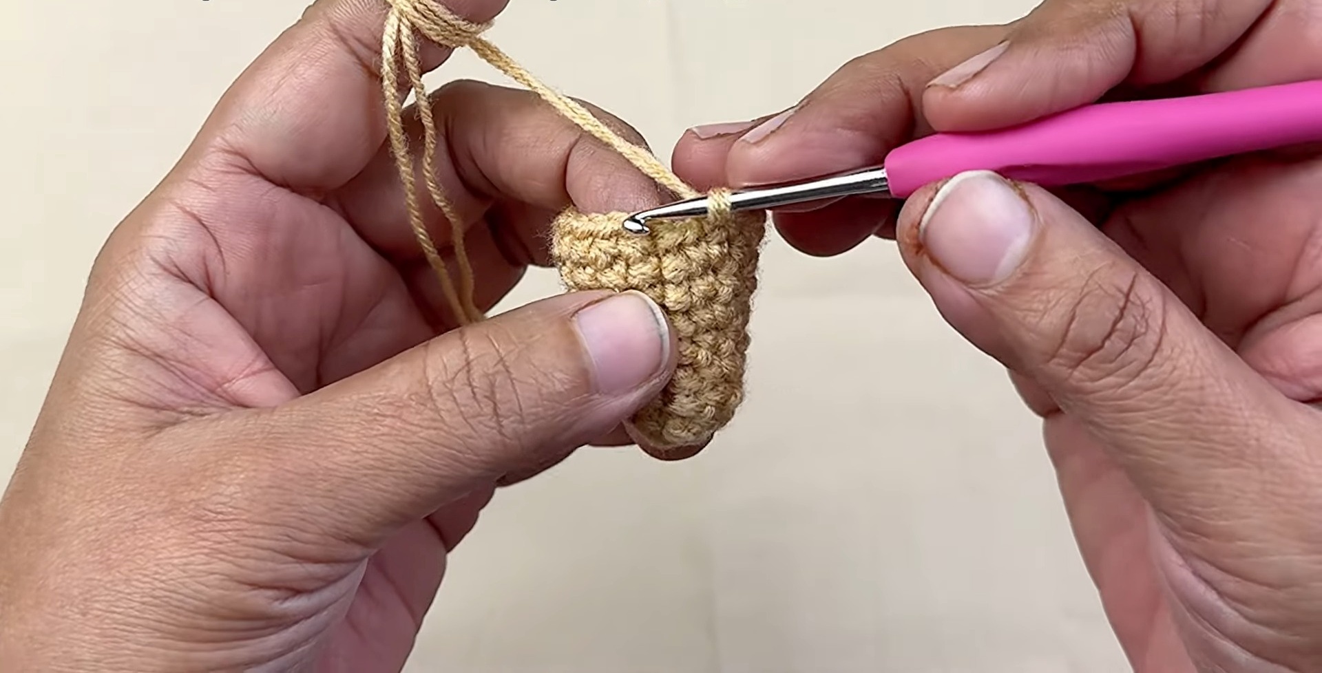 DIY Crochet Ice Cream Cone Keychain Guide