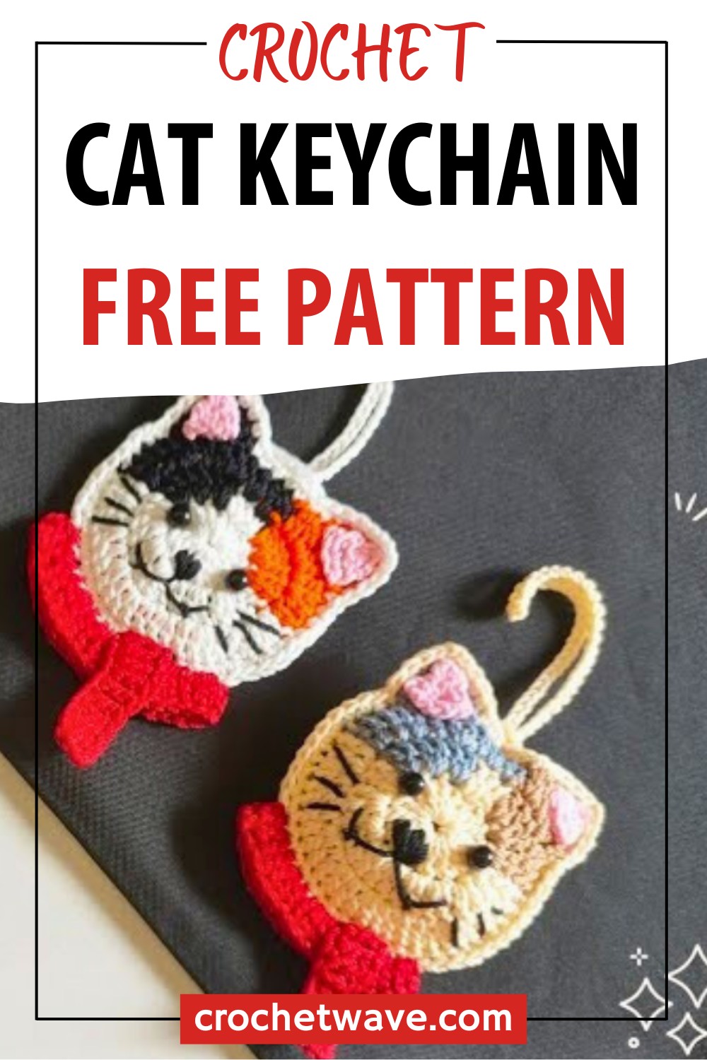 Cute Crochet Cat Keychain: Easy Step-by-Step Guide