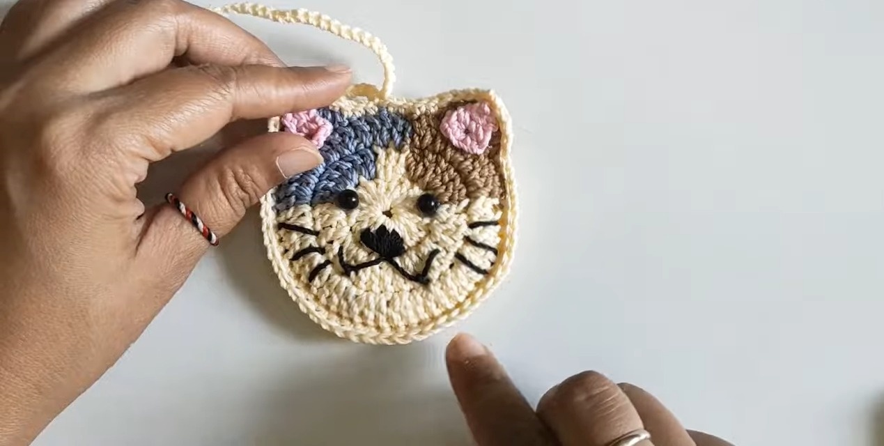 Cute Crochet Cat Keychain: Easy Step-by-Step Guide