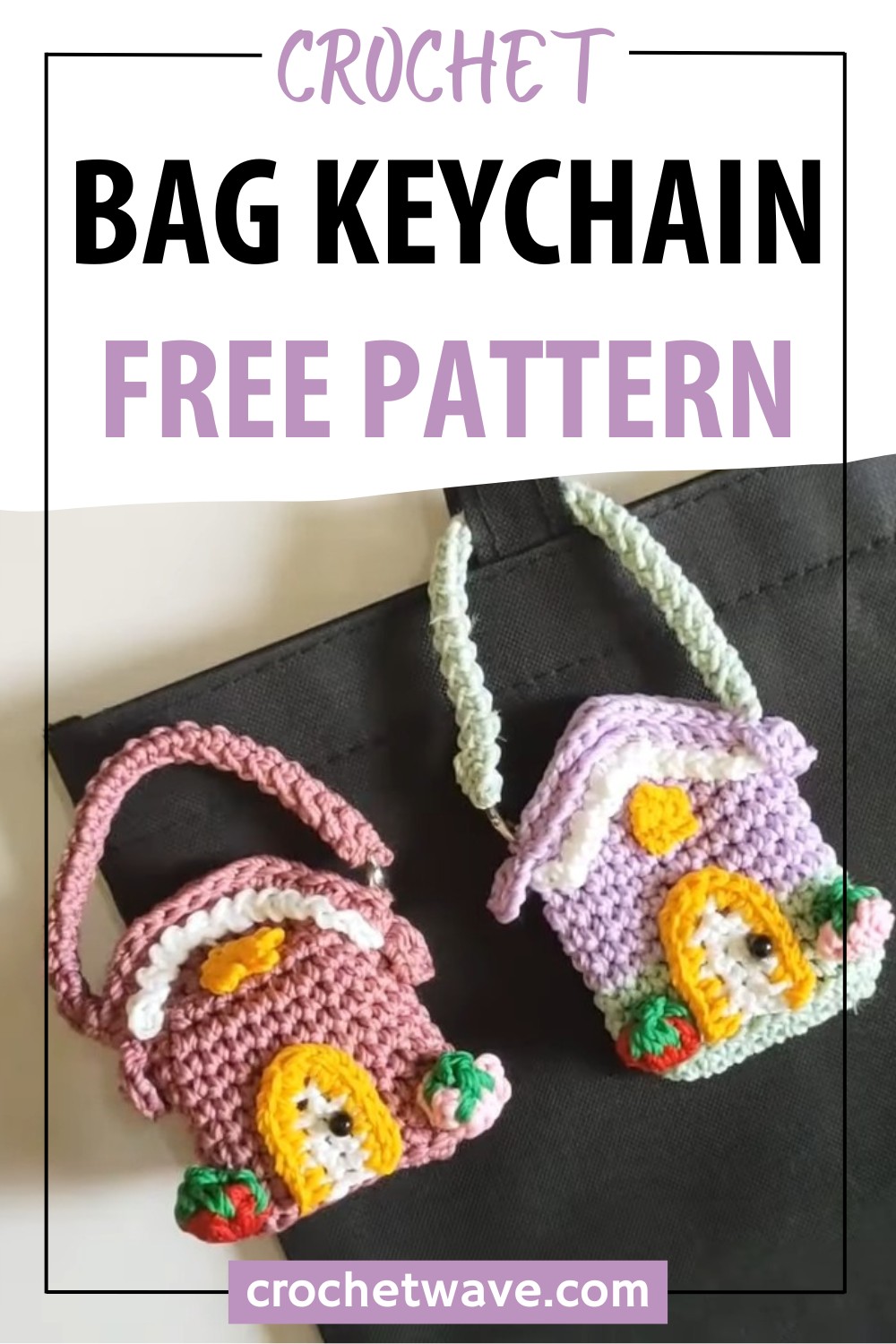 Create Your Own Crochet Mini Bag Keychain: Easy and Fun Tutorial