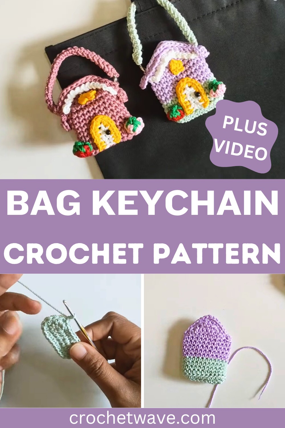 Create Your Own Crochet Mini Bag Keychain: Easy and Fun Tutorial