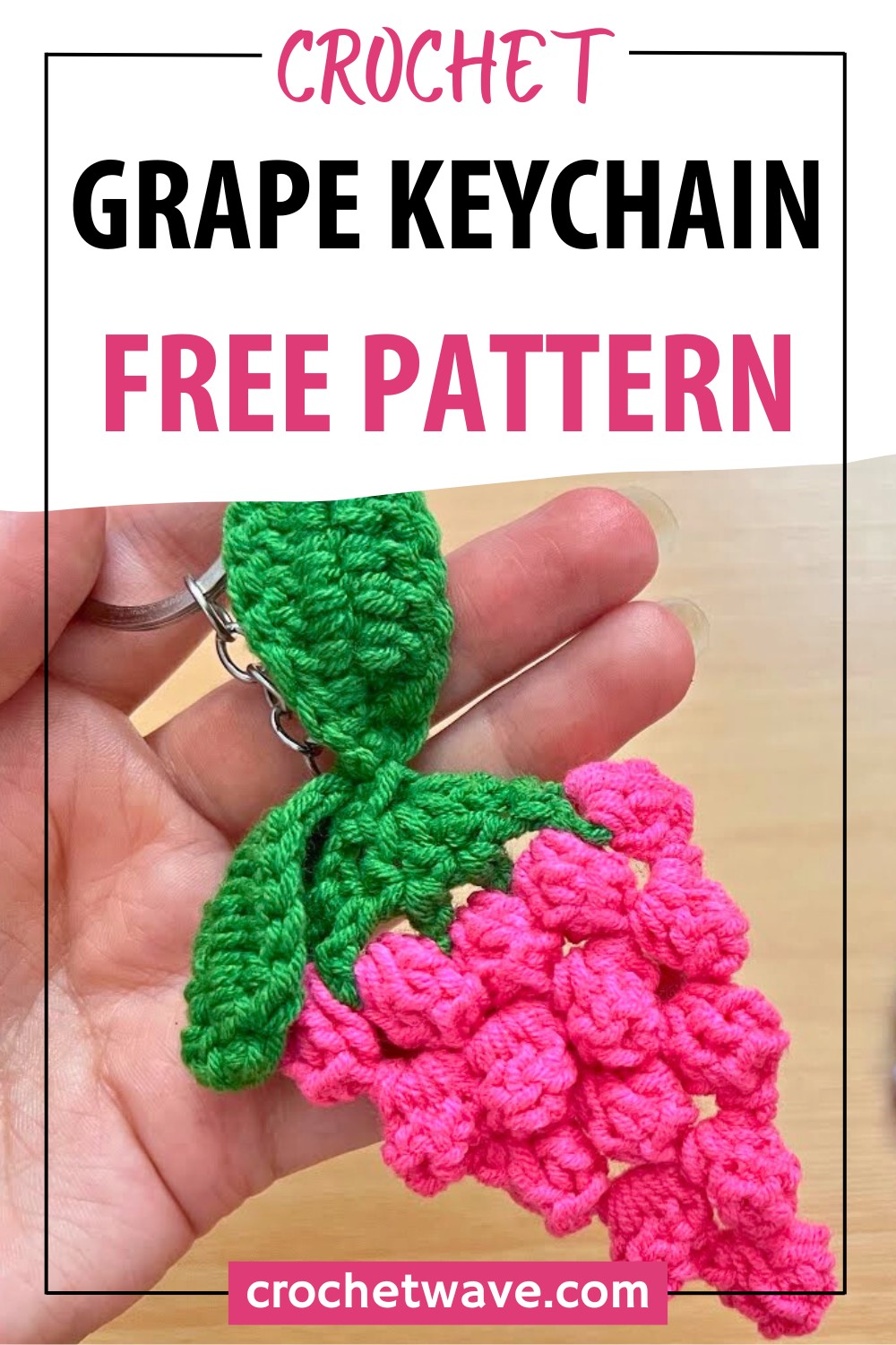 How to Crochet a Grape Keychain – Simple & Fun Tutorial